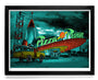 Tim Doyle - "It's a Spaceship" (GID Variant) - Spoke Art