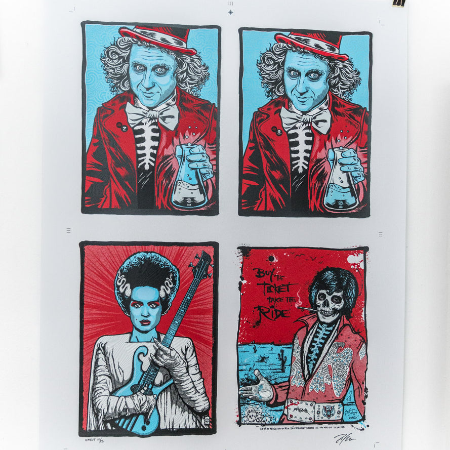 Zoltron - "Uncut Sheet" - Spoke Art