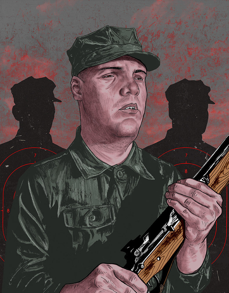 Cuyler Smith - "Pvt. Leonard 'Gomer Pyle' Lawrence" - Spoke Art