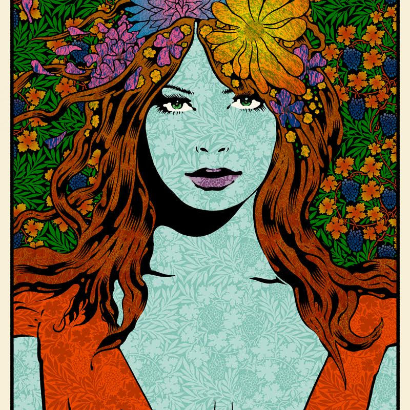 Chuck Sperry - "Mystai" (Blue Panel) - Spoke Art