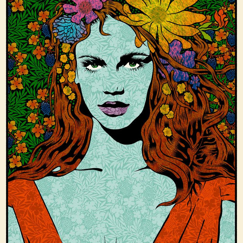 Chuck Sperry - "Mystai" (Green Paper Edition) - Spoke Art