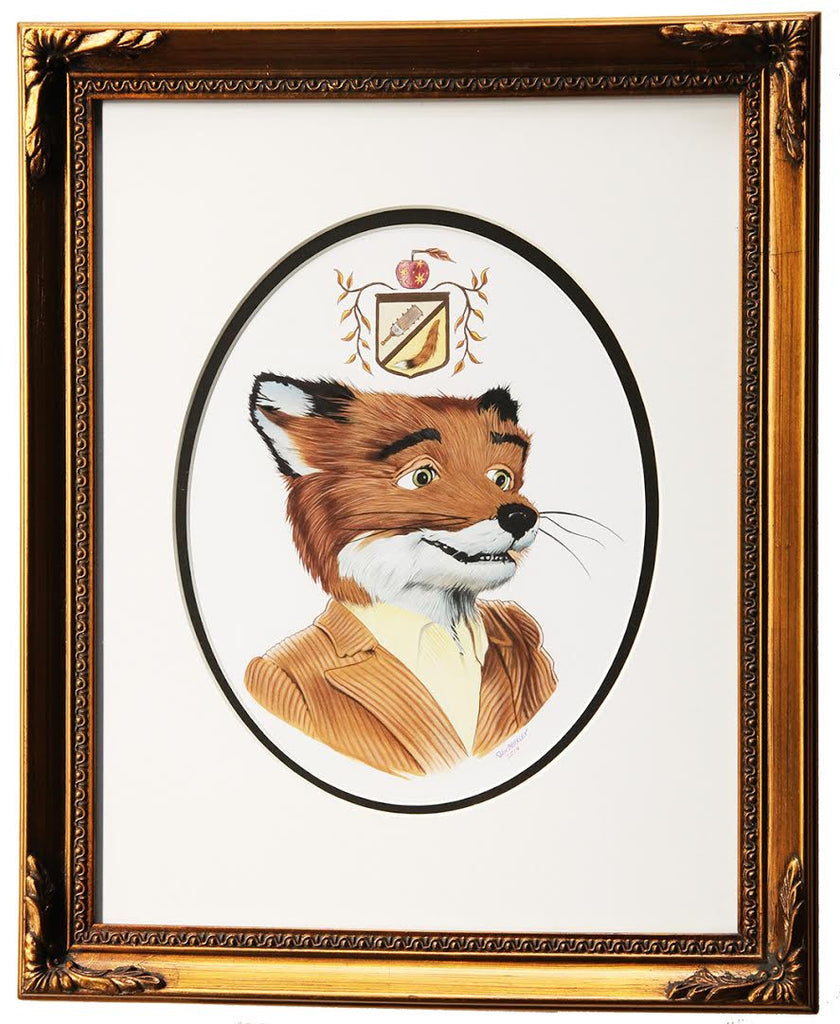 Ryan Berkley - "Mr. Fox" - Spoke Art