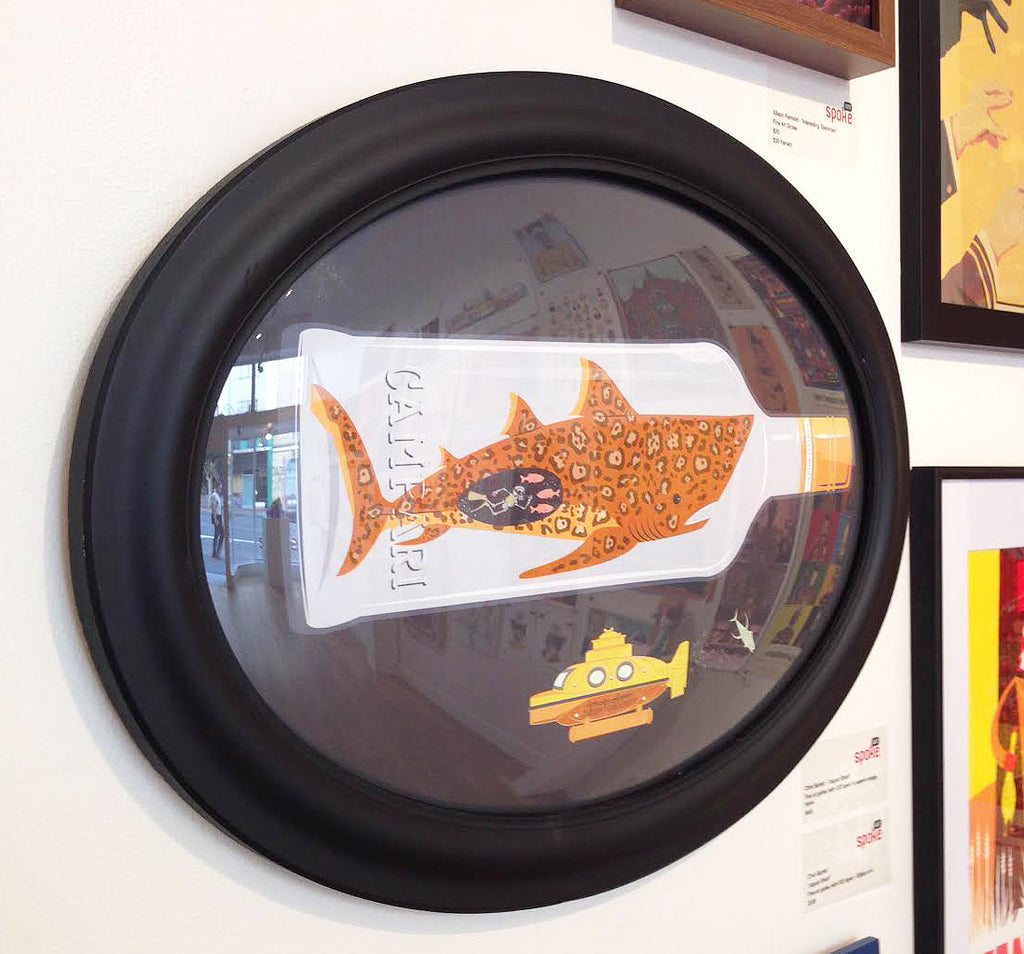 Chris Barrett - "Jaguar Shark" - Spoke Art