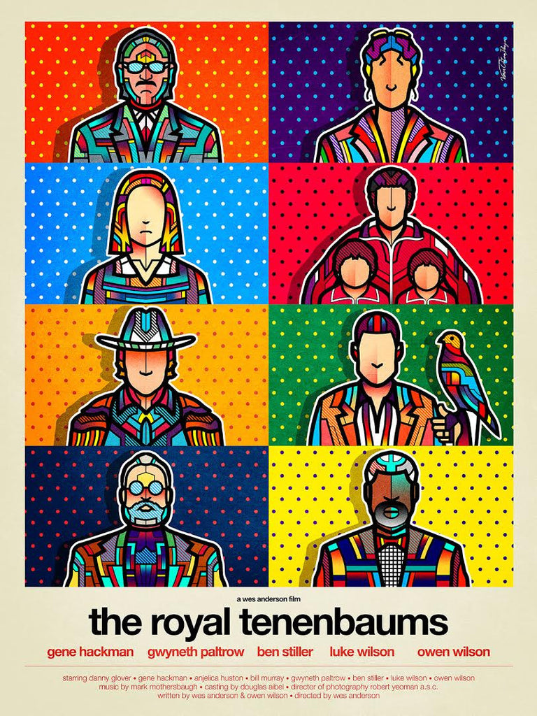 Van Orton Design - "The Royal Tenenbaums" - Spoke Art