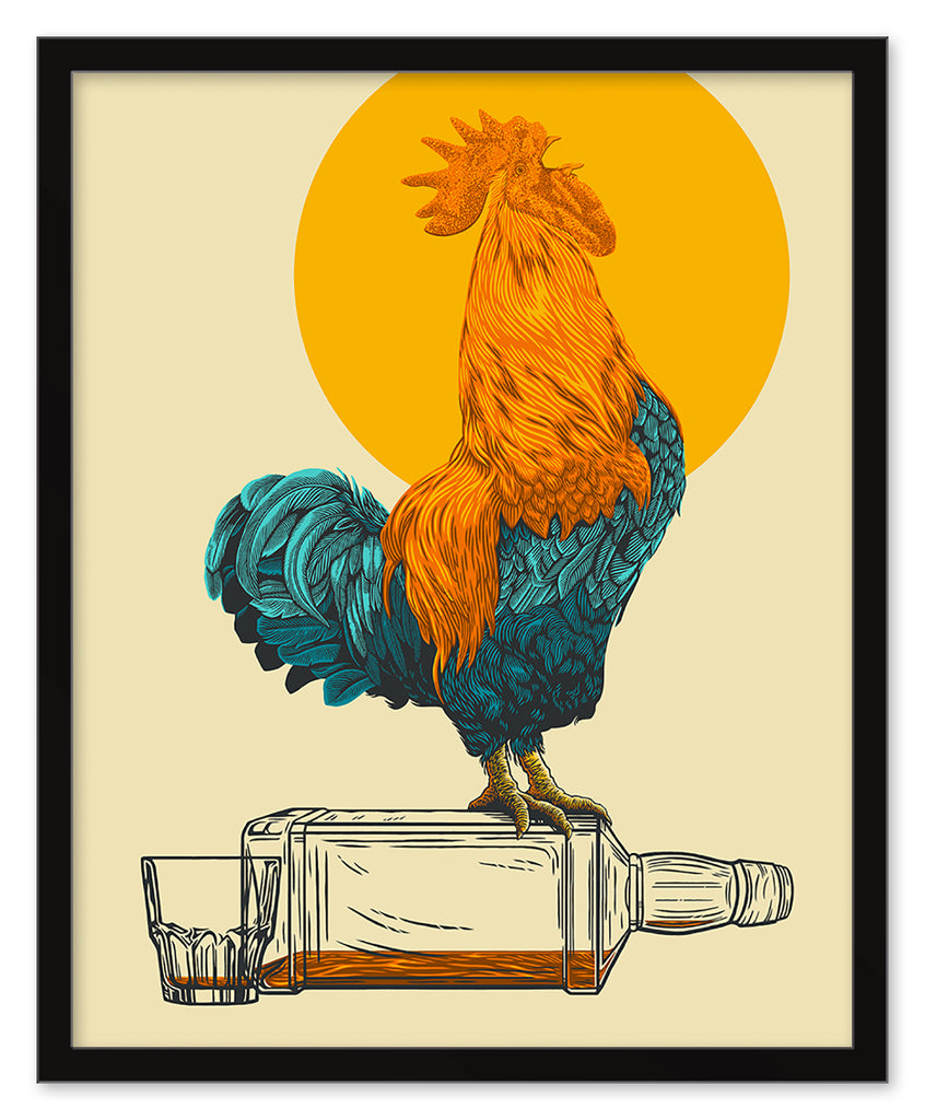John Vogl- "Whiskey Cock" - Spoke Art
